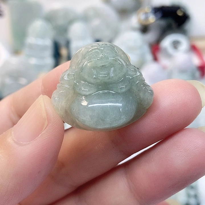 颈饰未镶嵌翡翠佛公