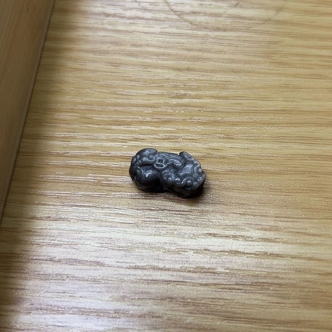 未镶嵌水晶手链银曜弯头貔貅
