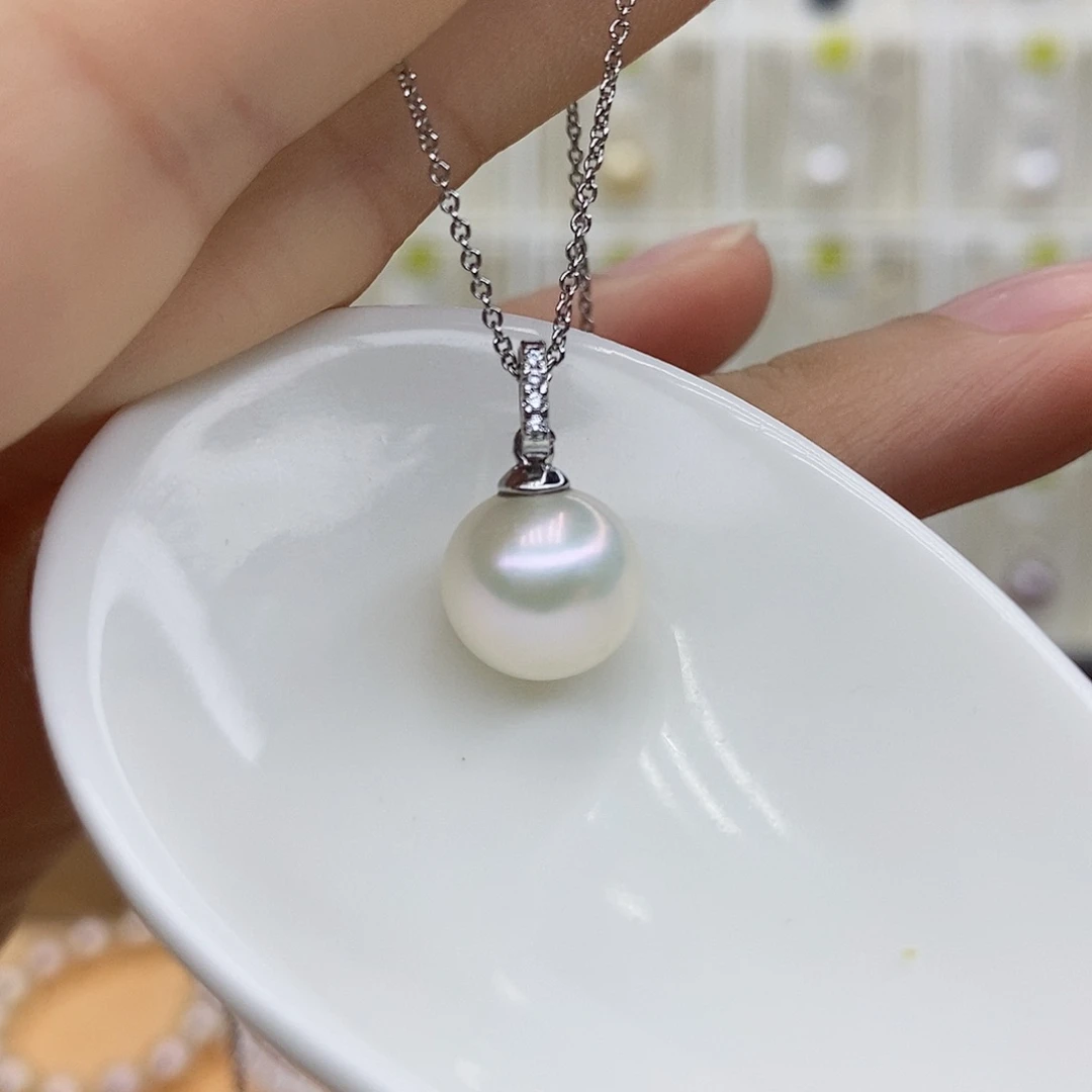 淡水珍珠颈饰合金