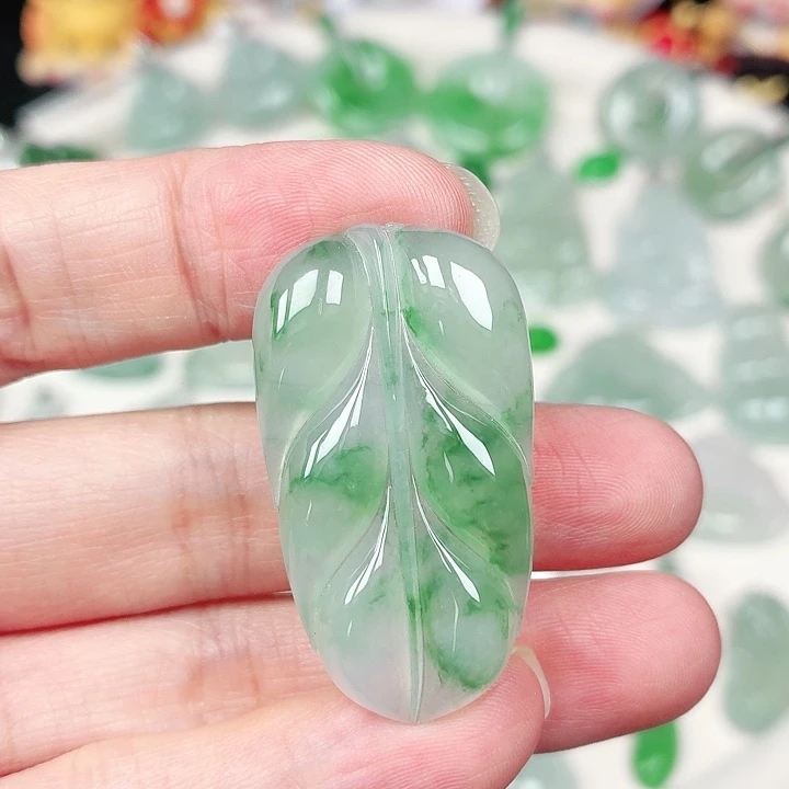 颈饰未镶嵌翡翠缅甸天然A货翡翠
