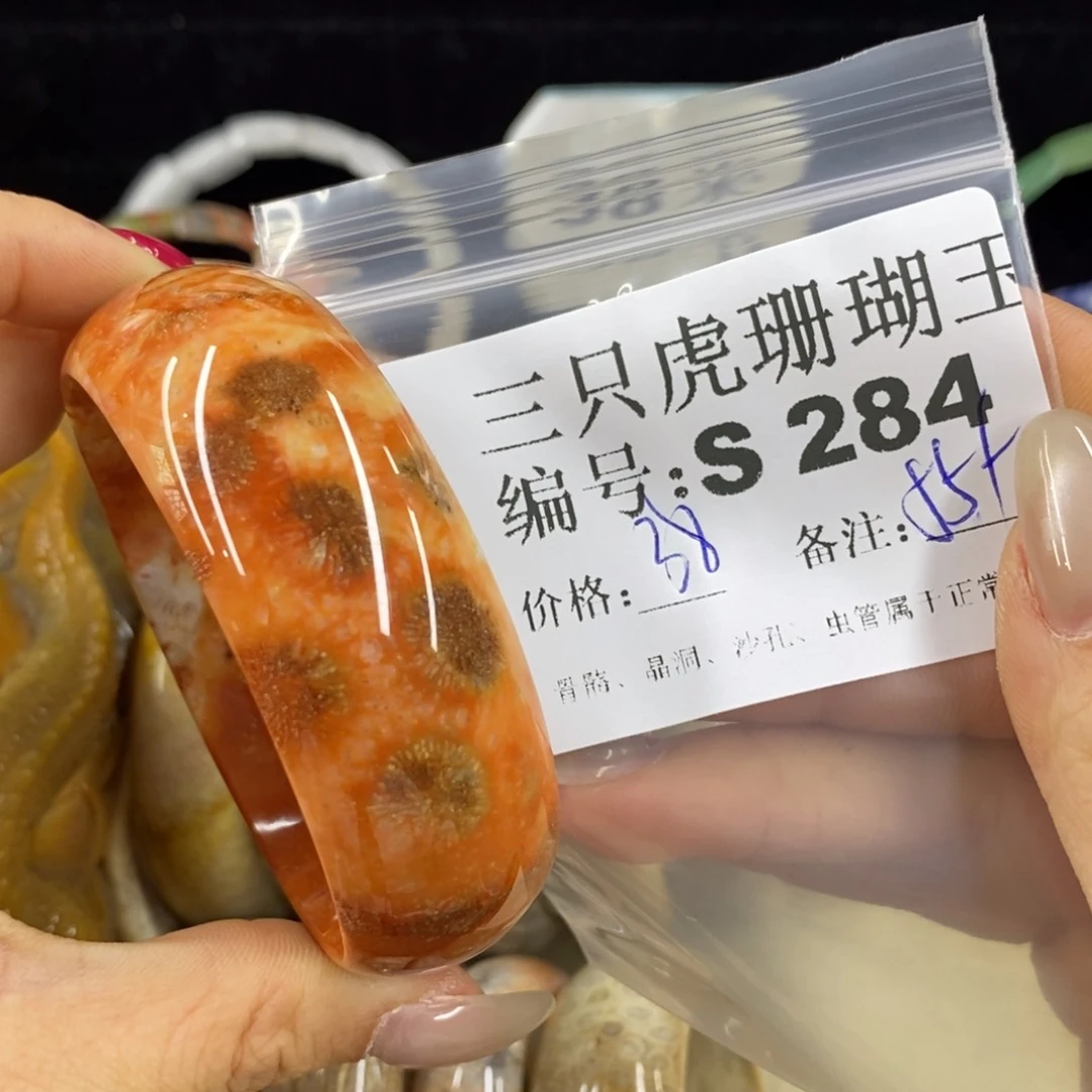 硅化珊瑚（珊瑚玉）1足银镀金镶嵌花**惜