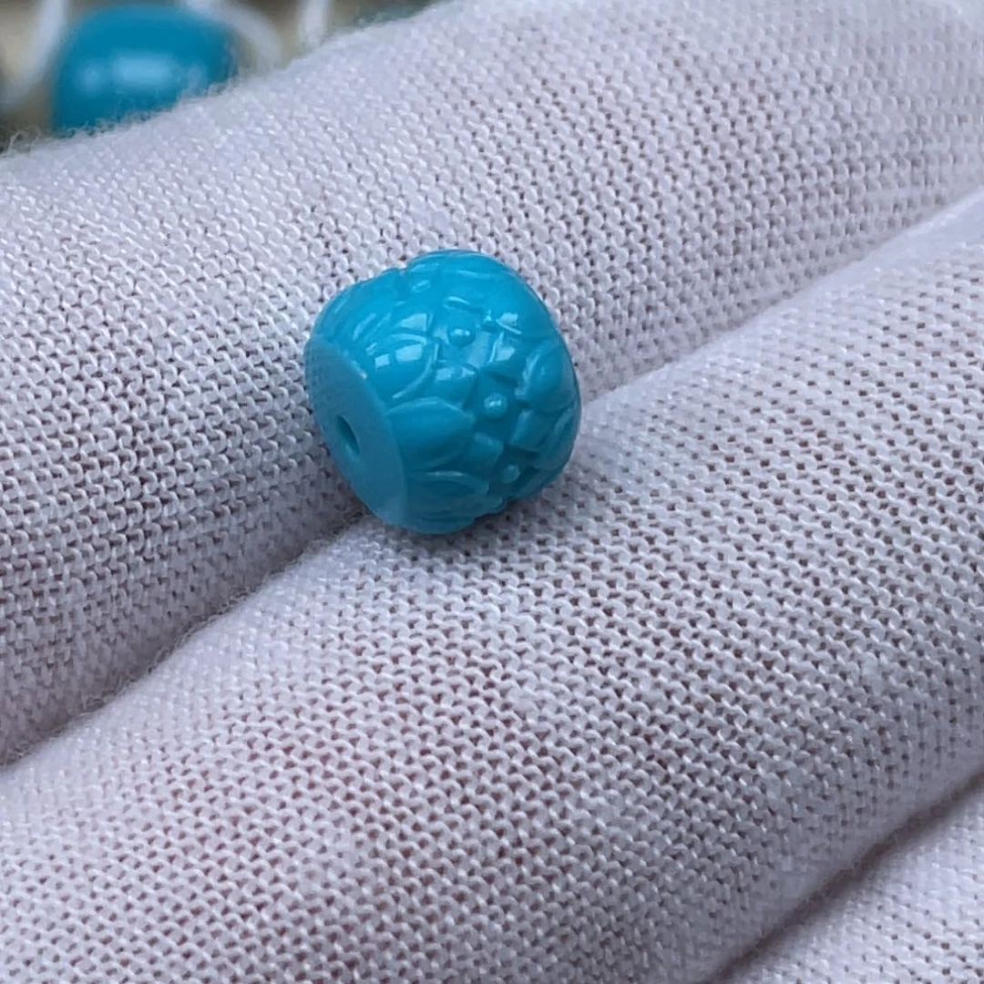 绿松石未镶嵌挂件9mm