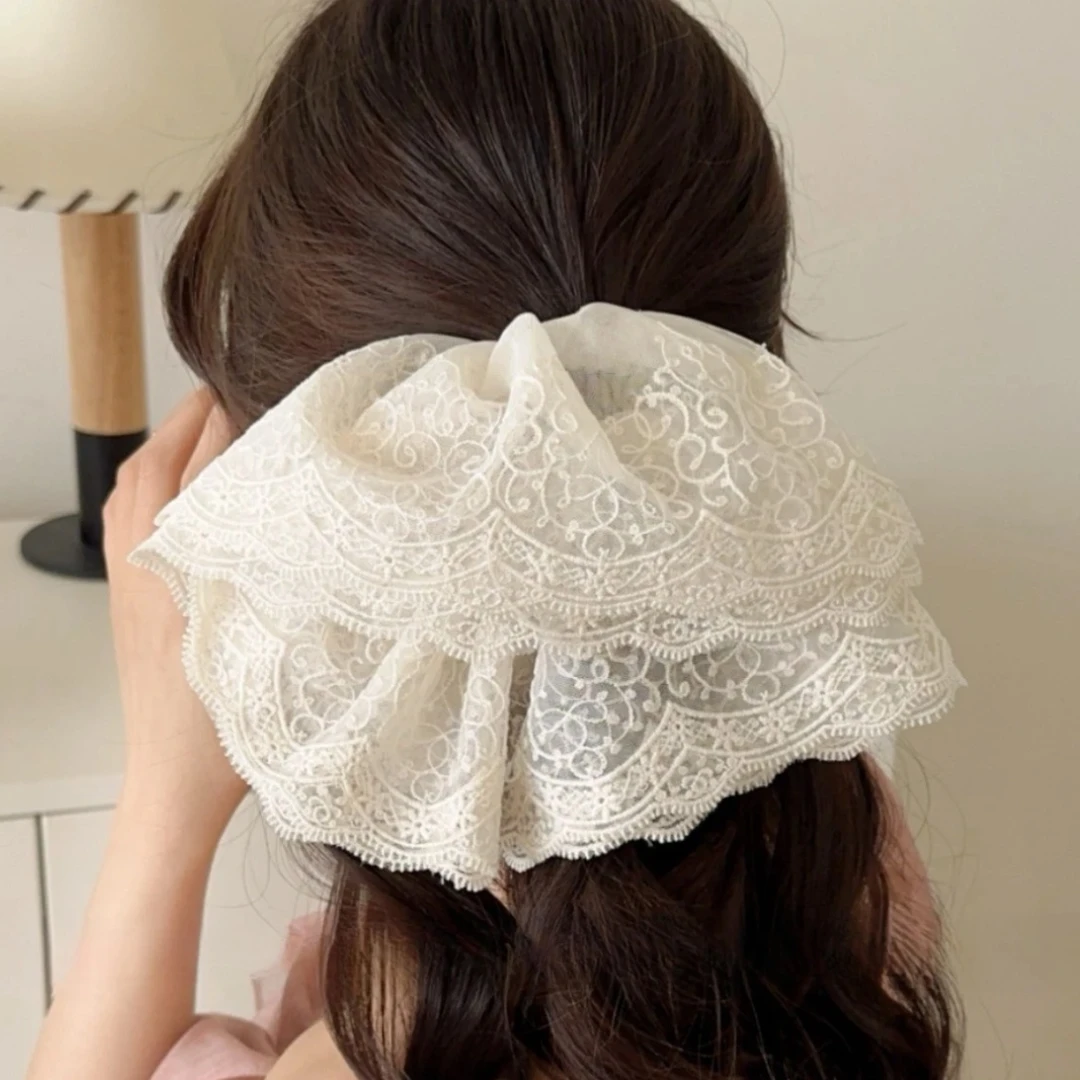 【001-200】时尚轻奢复古韩式小清新发圈发饰饰品头绳超仙发绳气质