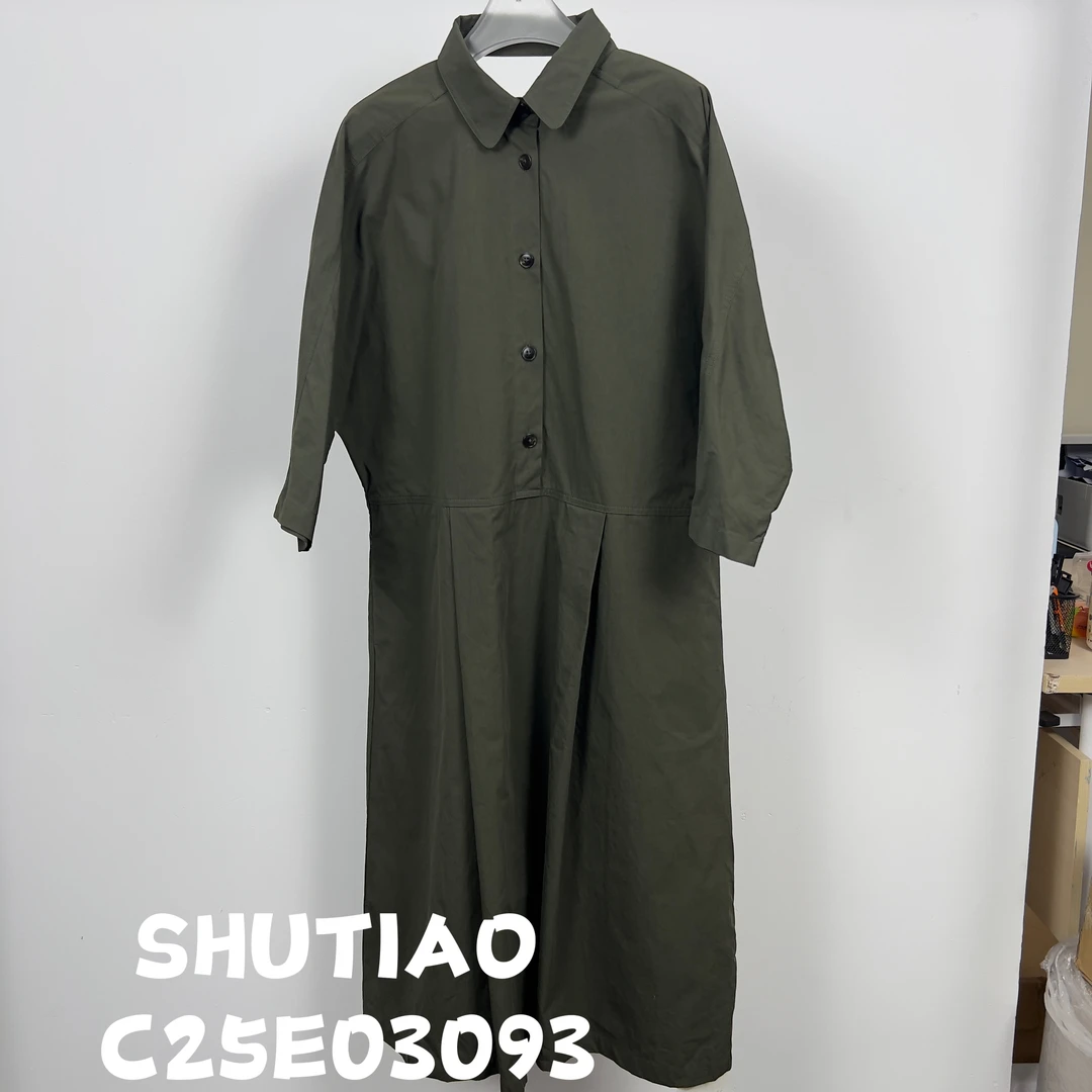 【SHUTIAO】2025夏季：新款小众设计款连衣裙C25E03093