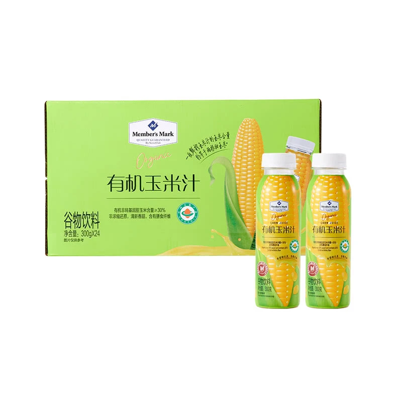 MM 有机玉米汁 300g*24休闲饮品