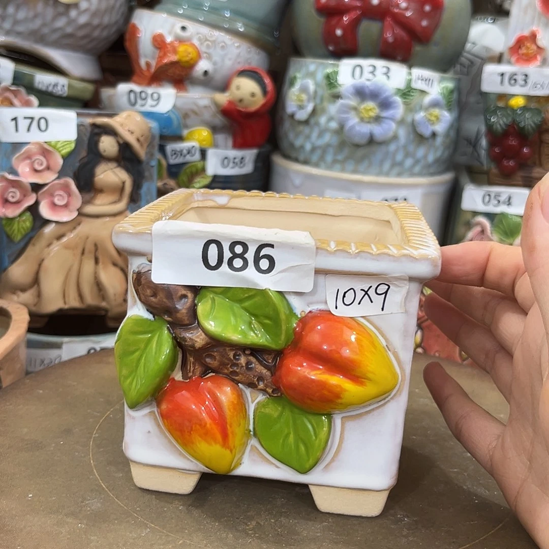 粗陶多肉花盆花盆