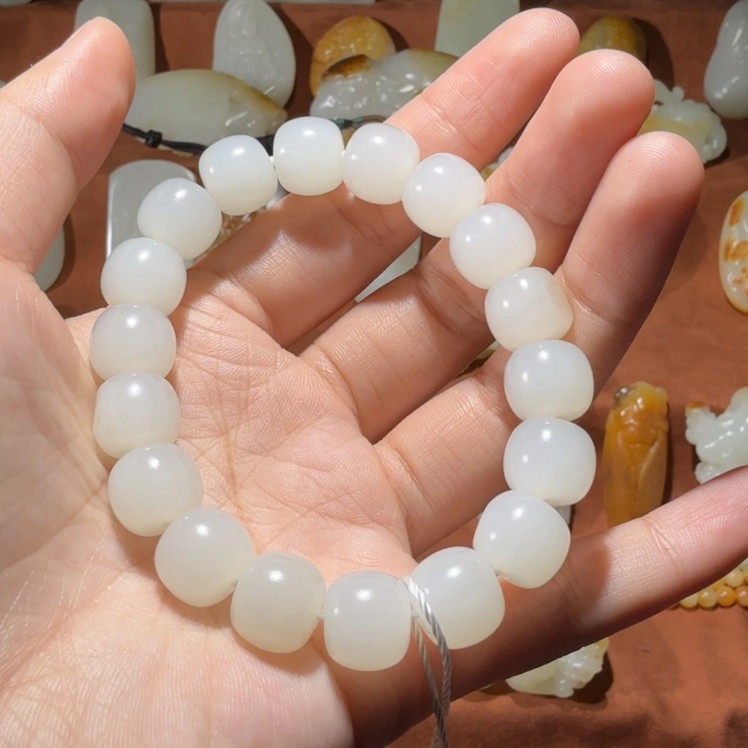 b***n和田玉未镶嵌手链