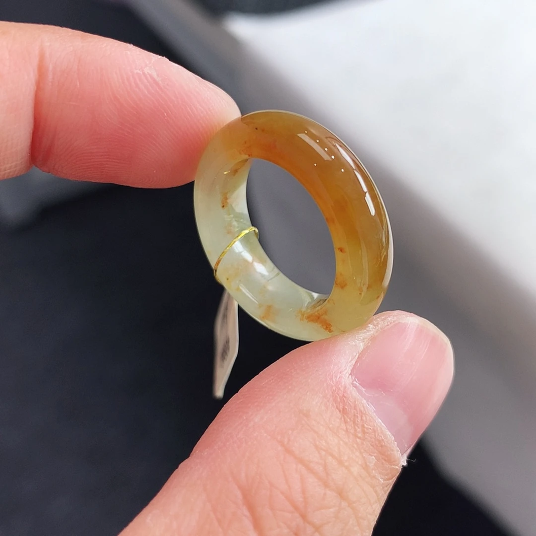 翡翠未镶嵌戒指11号