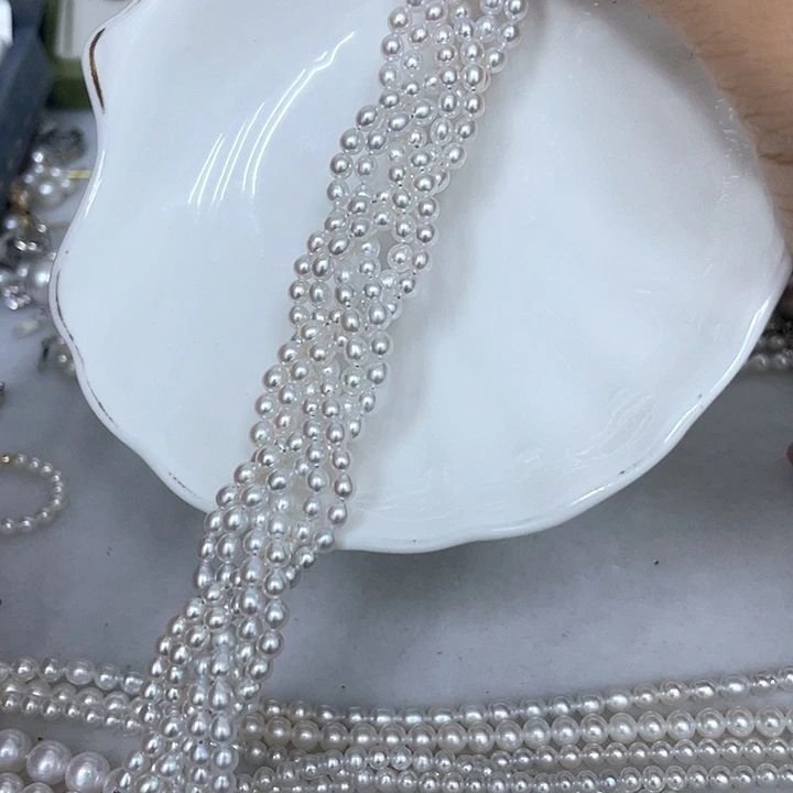 淡水珍珠手绳银S925镶嵌