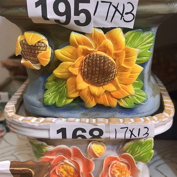 陶瓷多肉花盆满15包邮