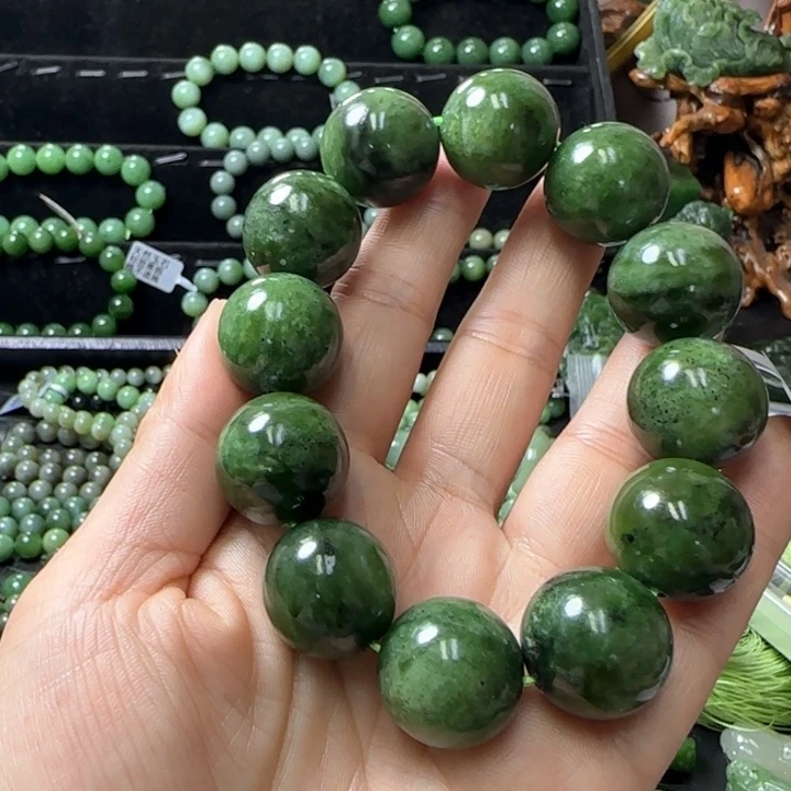 和田玉手串未镶嵌