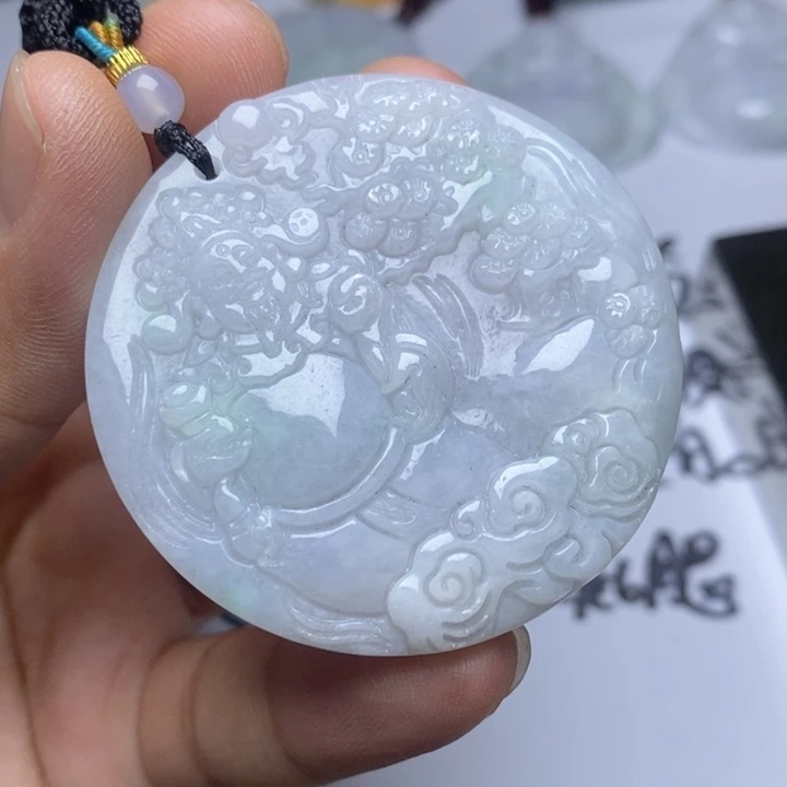 颈饰未镶嵌翡翠翡翠