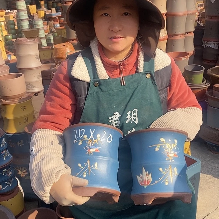 紫砂花盆紫砂花盆盆栽花卉苗木种植