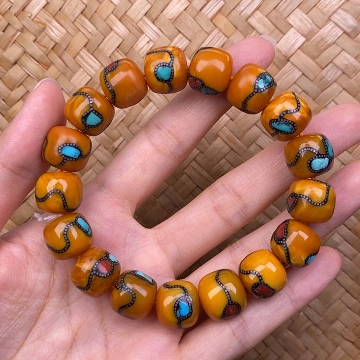 蜜蜡未镶嵌裸石蜜蜡M