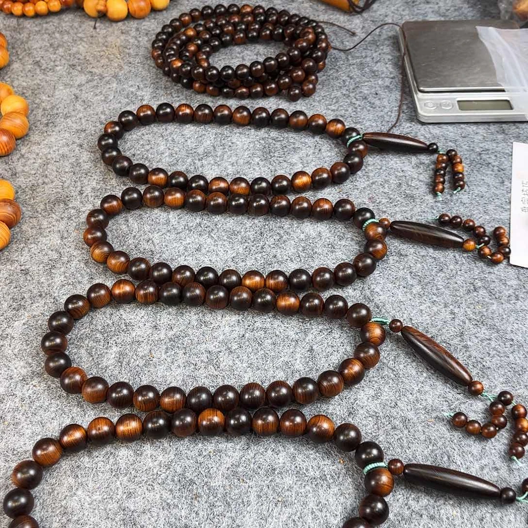 柏木（崖柏）瞻*4条1.5手持+1.2规格108颗一条