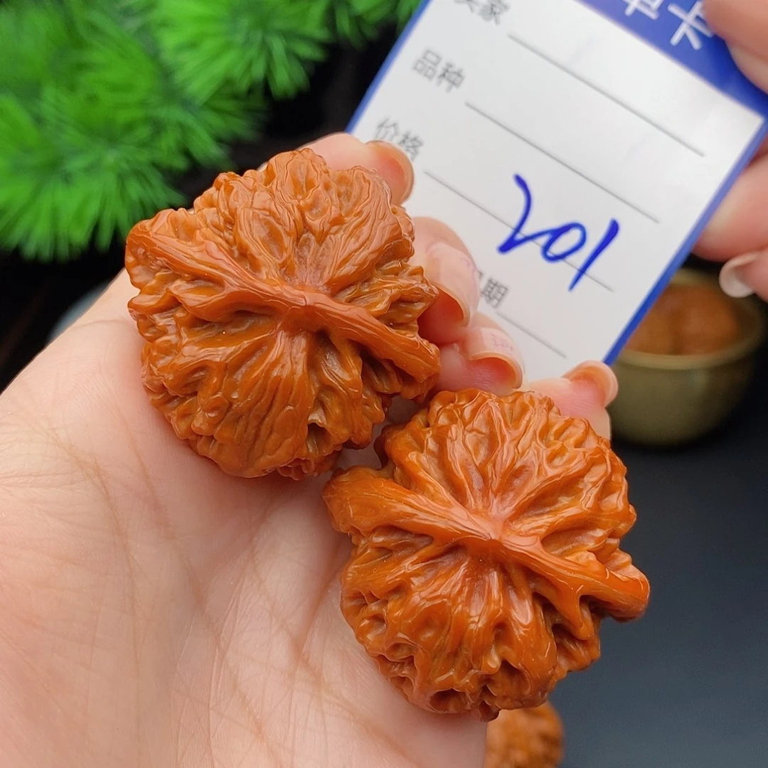 文玩核桃把件40苹果201