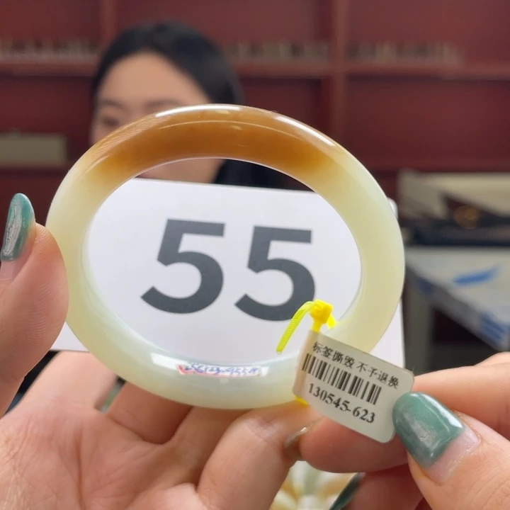 未镶嵌手镯和田玉皛*