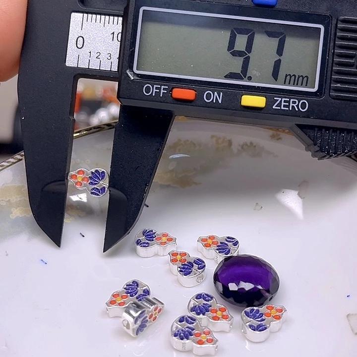 紫晶颈饰银S925镶嵌紫晶925镶嵌23