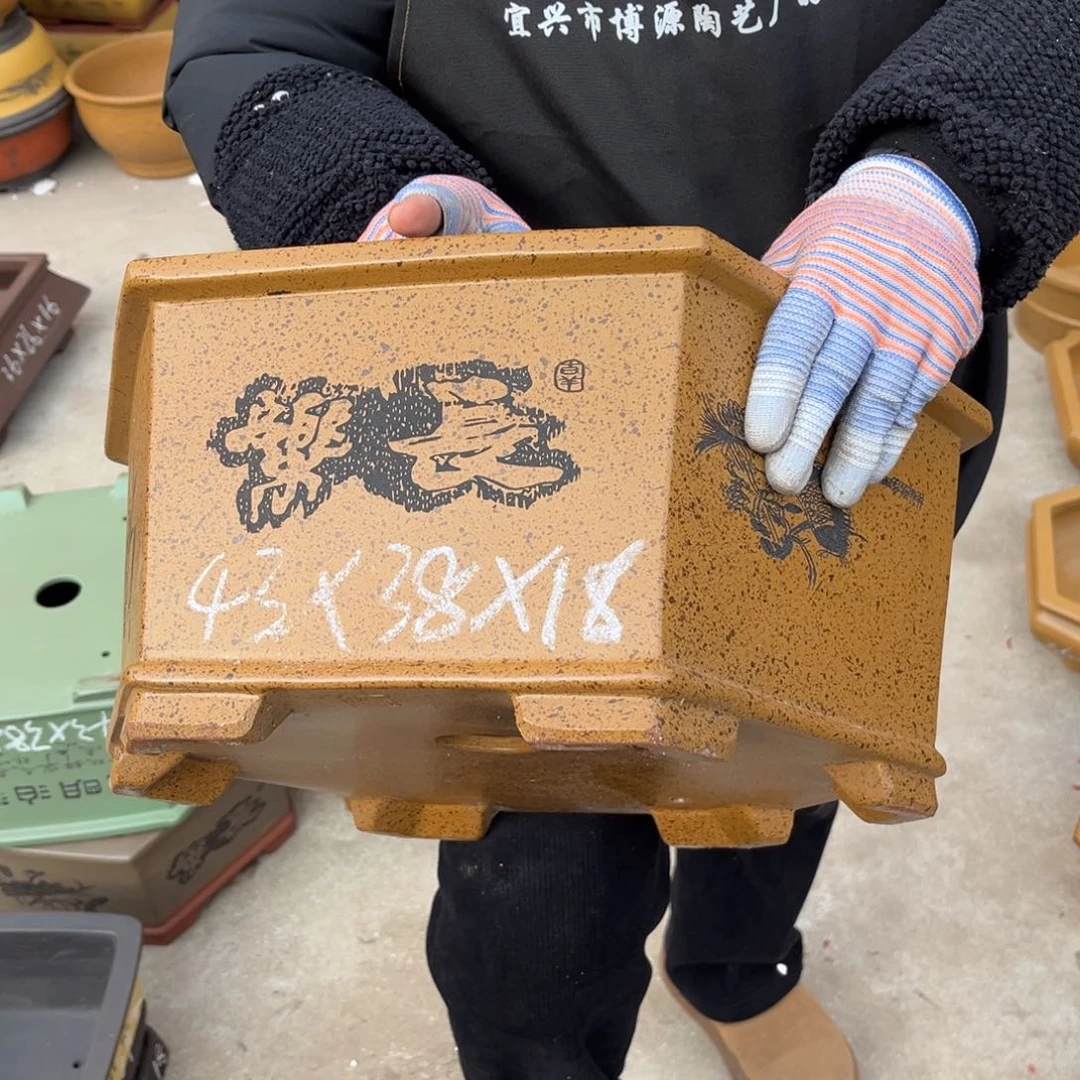 紫砂花盆盆景艺术