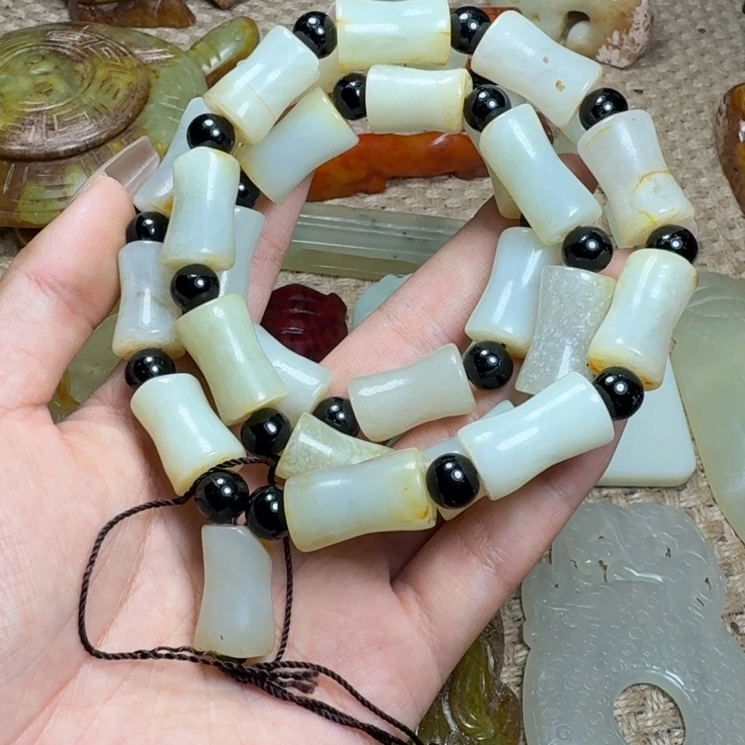 白玉菩提吊坠挂件