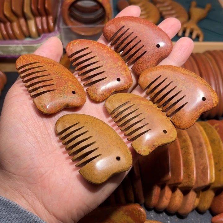 红砭石精品款小梳子