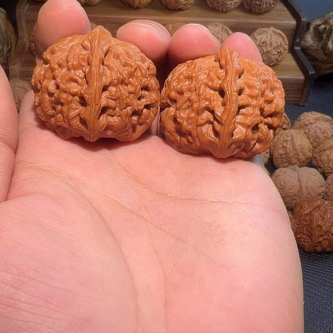 把件文玩核桃玉枕元宝39尺全品