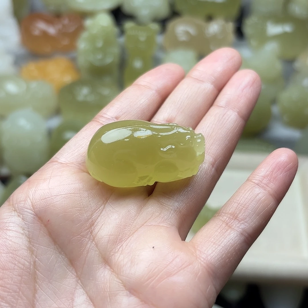 小***奶盆景石奇石时尚百搭石头