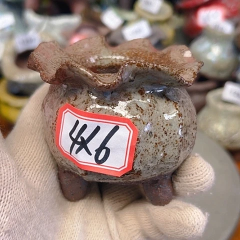 粗陶花盆手工花盆制作
