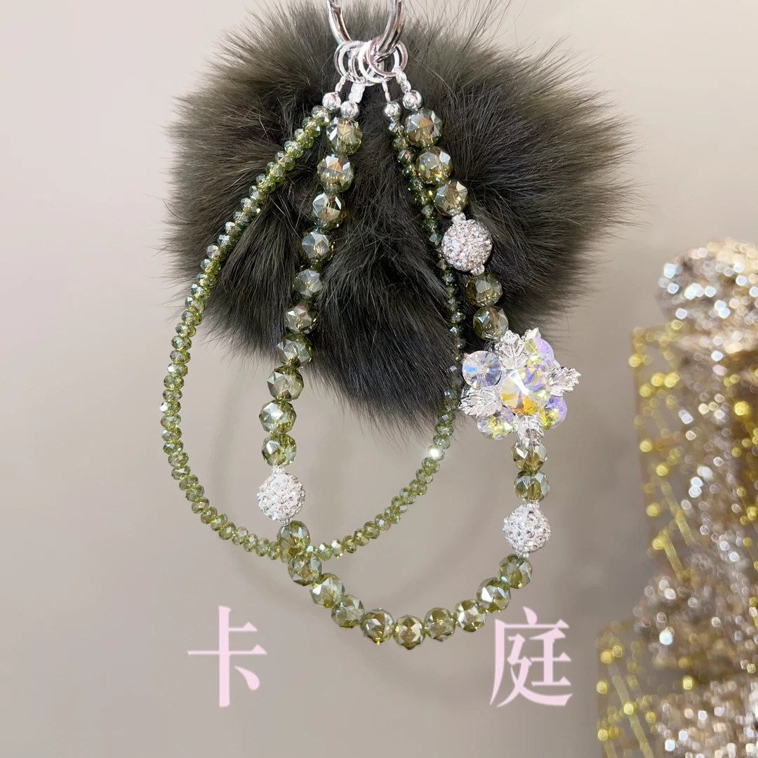 尤米饰品 卡庭原创手机链 K2095