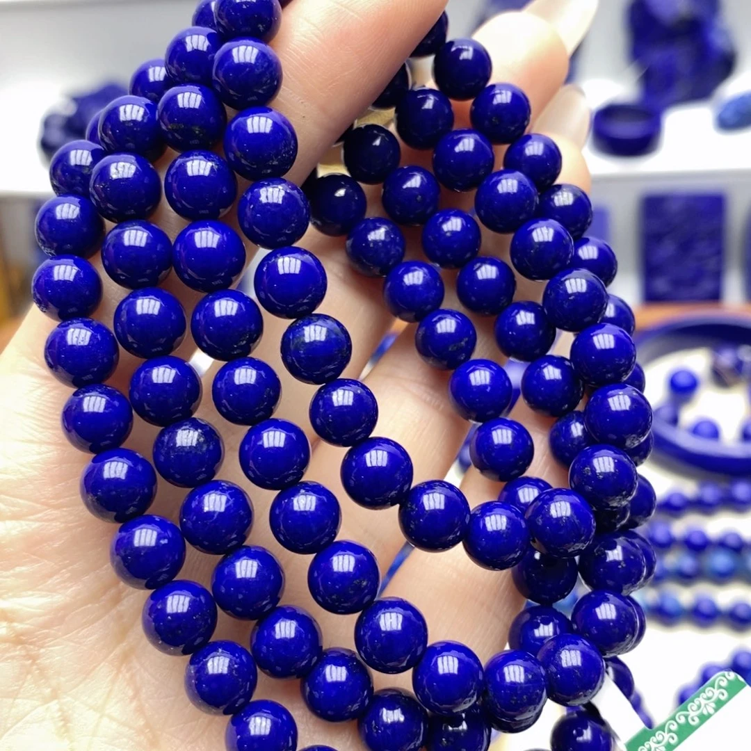 青金石未镶嵌手链7mm108