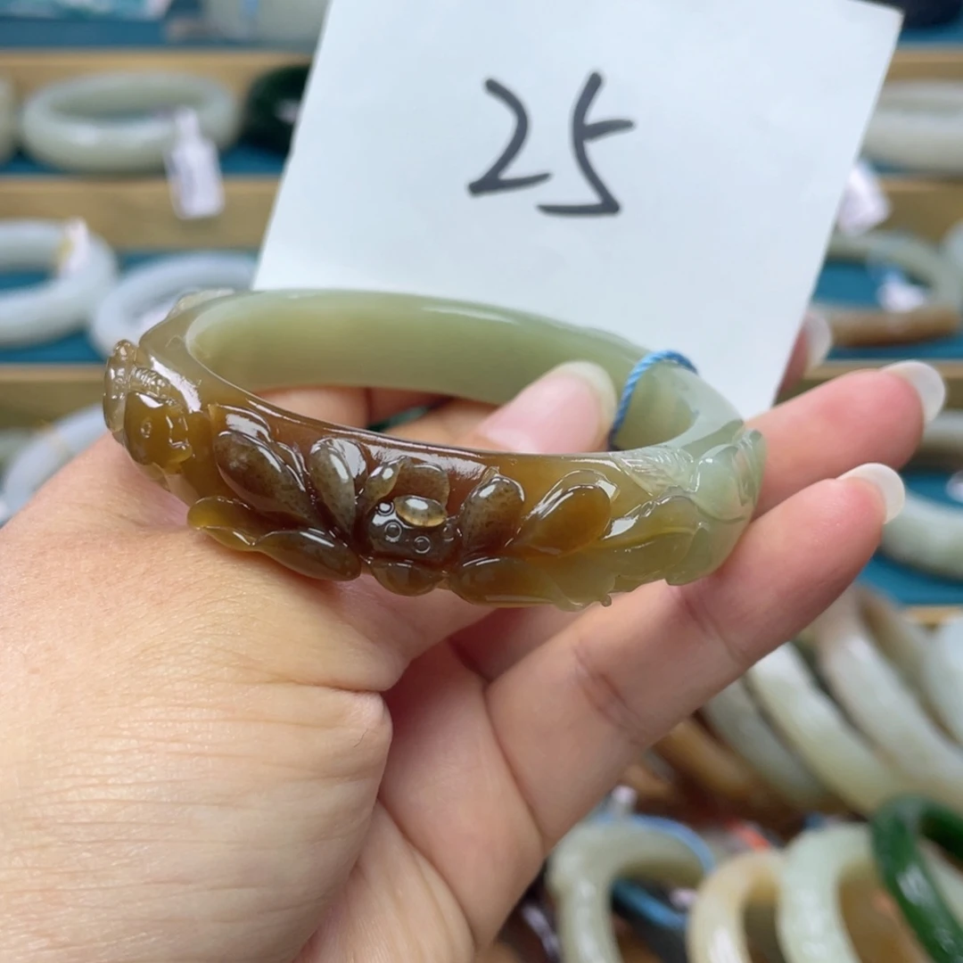 未镶嵌手镯和田玉圈口55