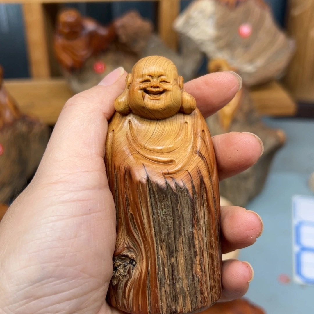 柏木崖柏木摆件手把件69