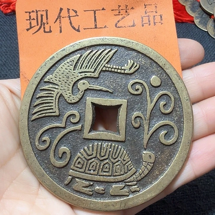 铜二*柜花钱现代工艺品