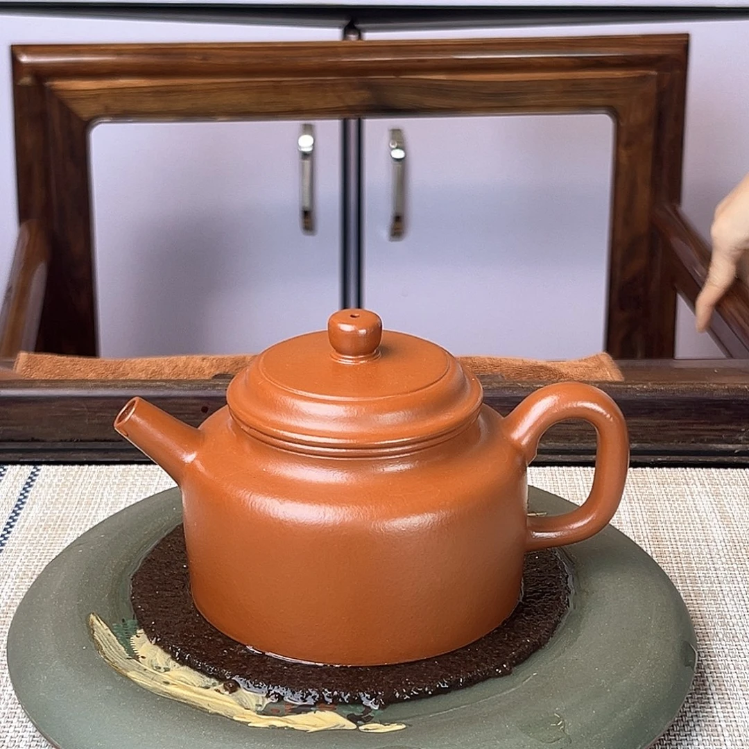 茶壶紫砂小煤窑朱泥240cc