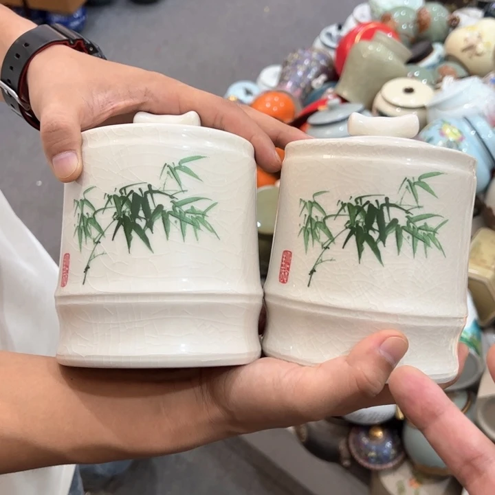 瑕疵福利品陶瓷茶叶罐