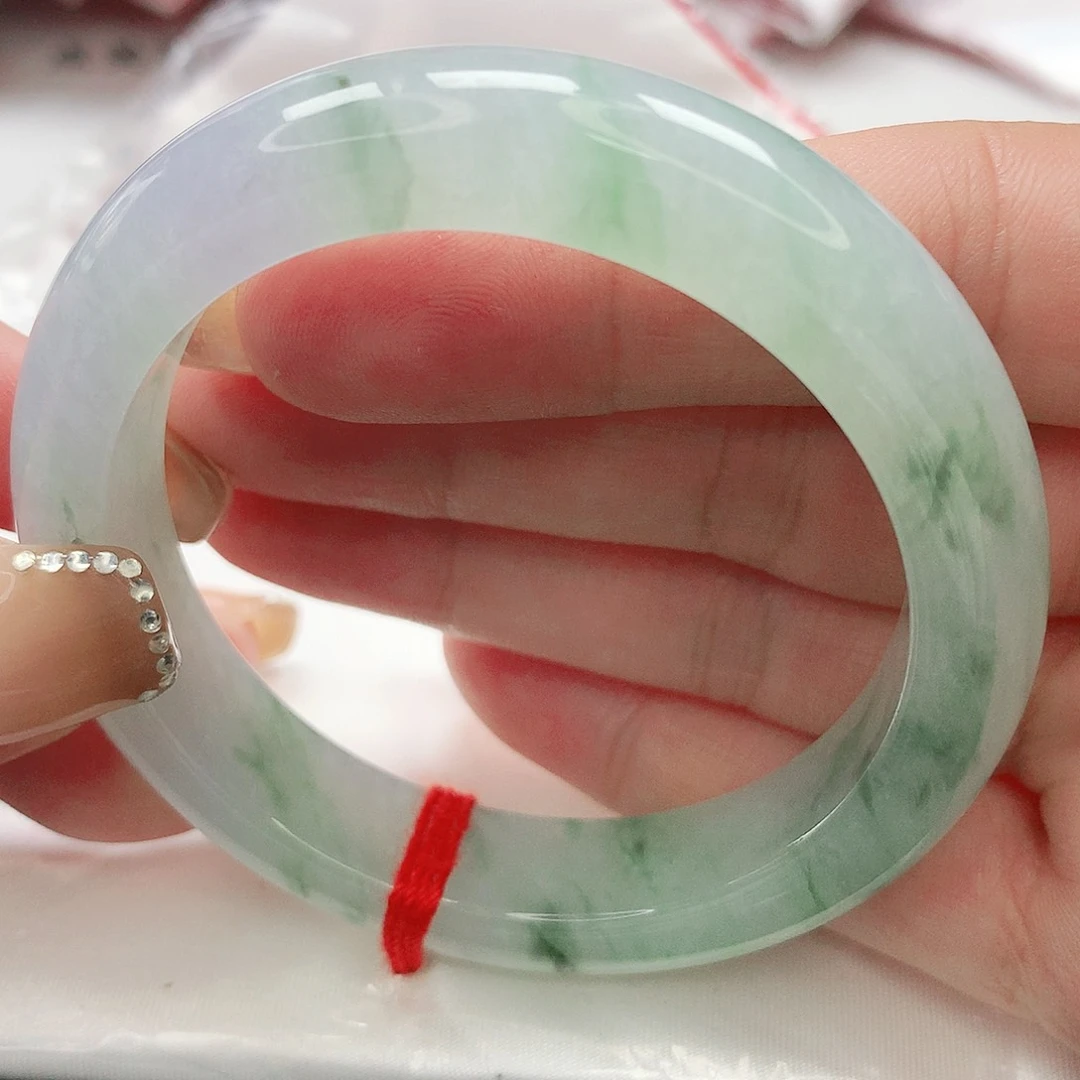 翡翠手镯未镶嵌缅甸天然A货翡翠