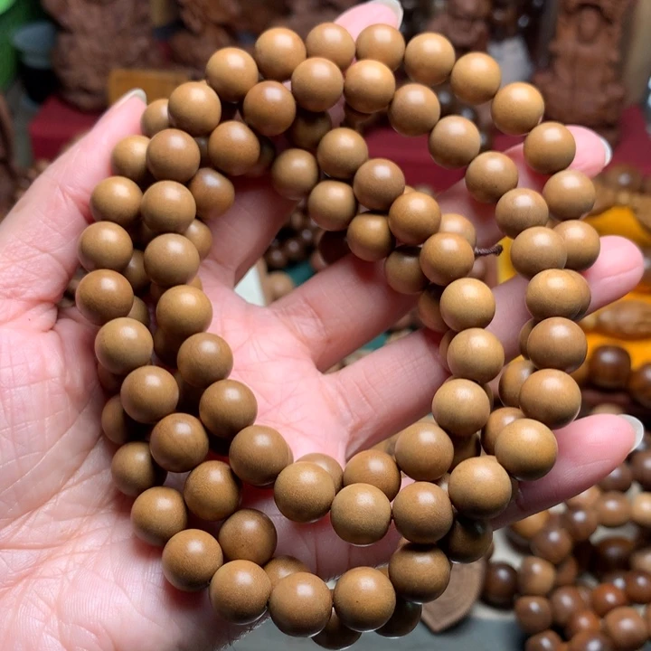 手串/手链檀香木老山檀1.0顺纹奶香