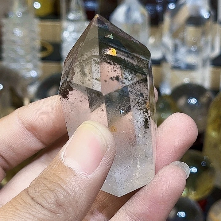 摆件未镶嵌水晶柱