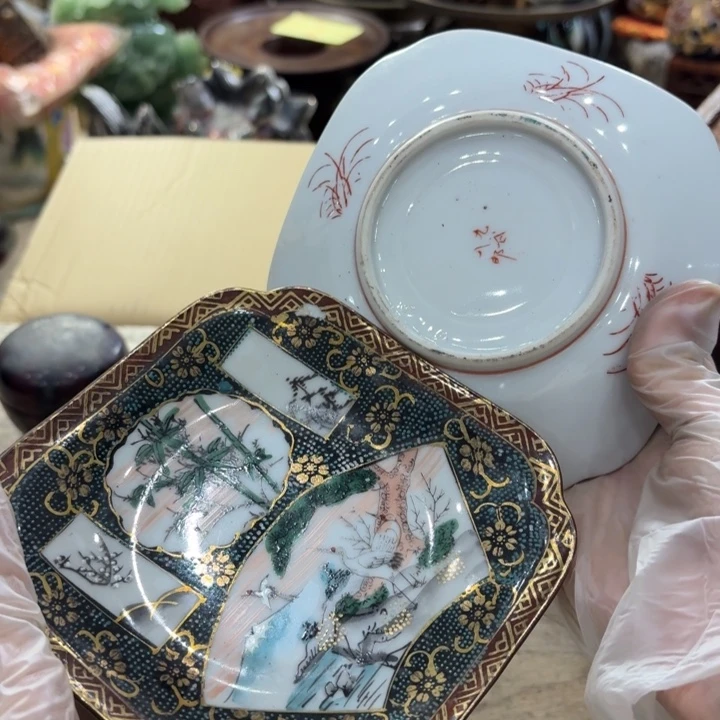 陶瓷古美术置物摆件