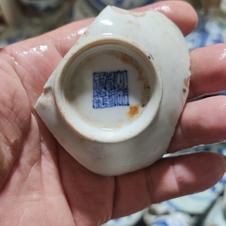 陶瓷手工茶杯摆件