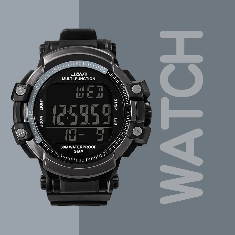 青少年当兵入伍军人手表多功能防水夜光户外运动电子表男款学生