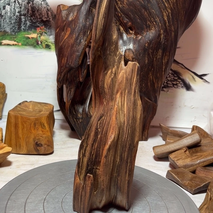 关***史木一物一拍45摆件