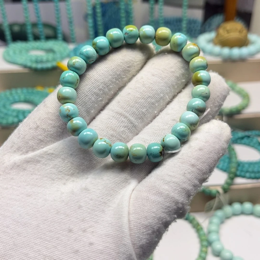 绿松石未镶嵌手链