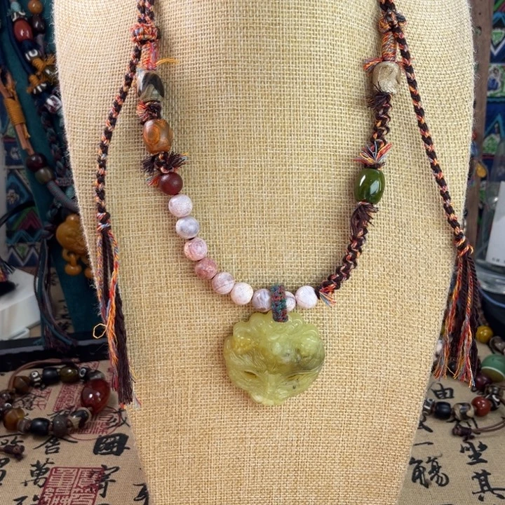 玛瑙/玉髓未镶嵌颈饰