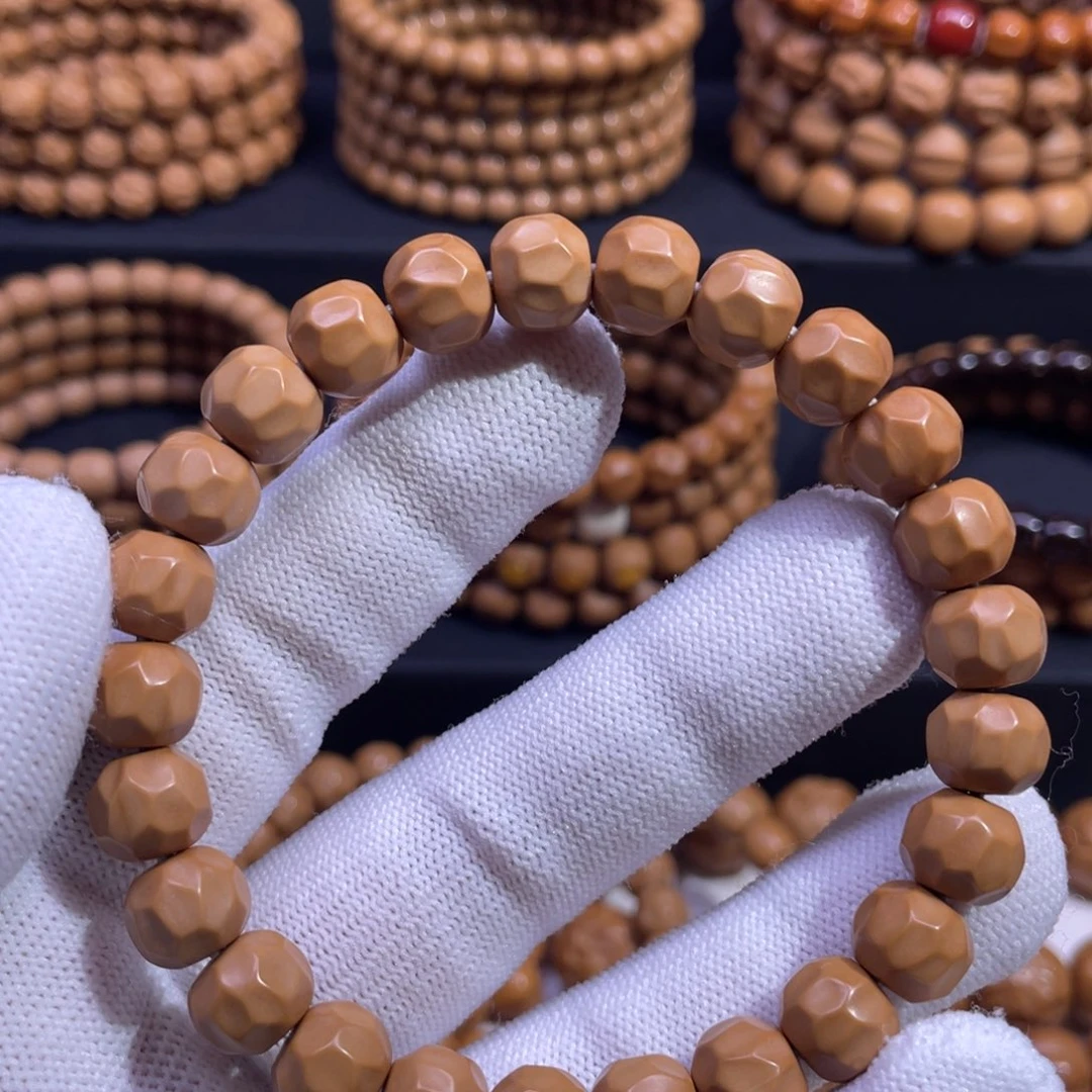 吊坠猴头核桃黑金无相9.5mm全品