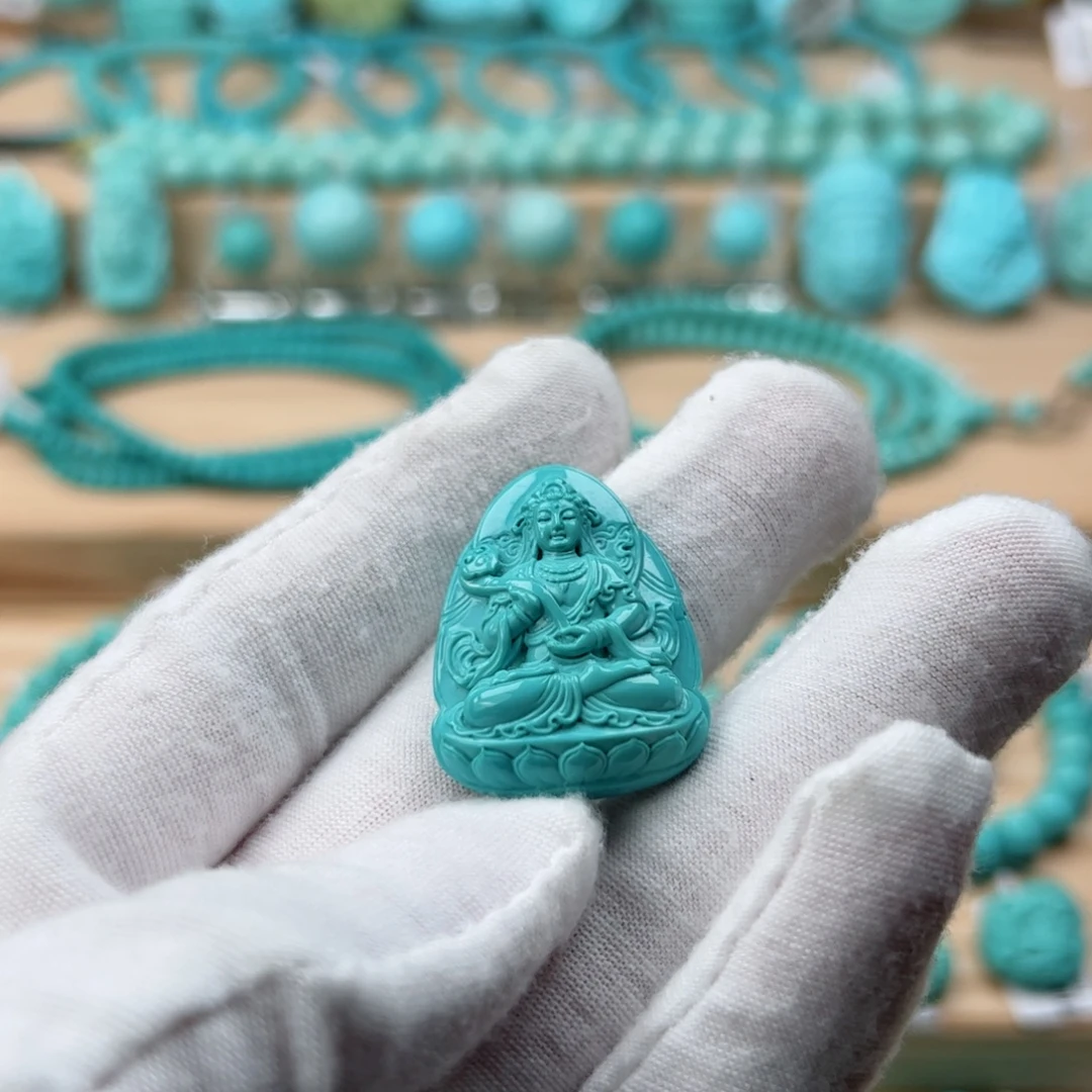 绿松石未镶嵌珠宝奇石