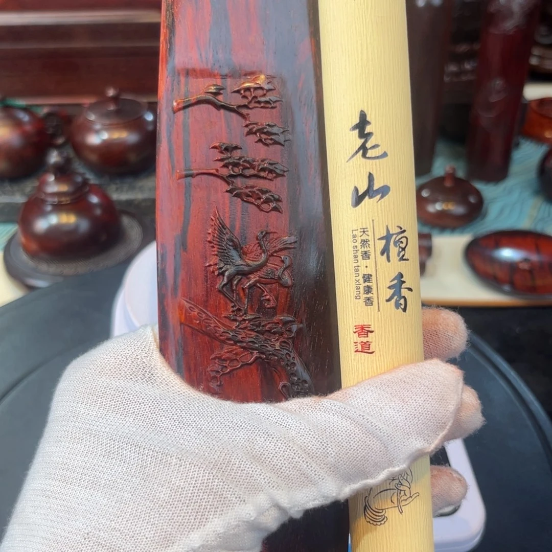 印度小叶紫檀手把件