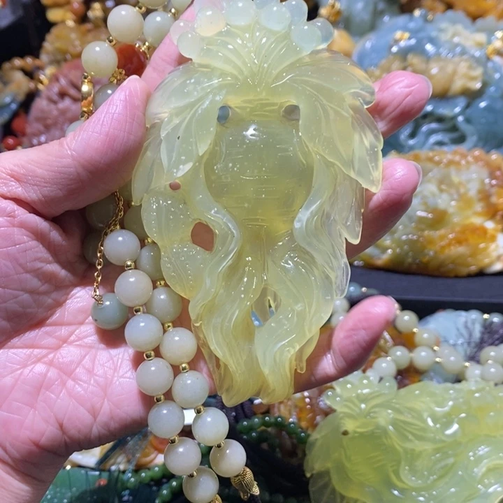 岫玉岫玉吊坠未镶嵌