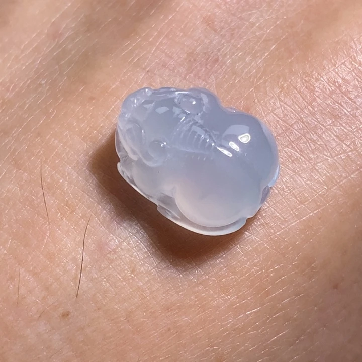 颈饰未镶嵌翡翠冰胶