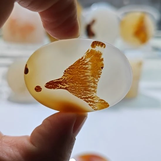 玛瑙/玉髓未镶嵌吊坠(不含链)3号